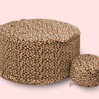 Ghế lười hạt xốp trụ tròn size trung (95 x 45cm) Vải Nhung lạnh Hàn Quốc