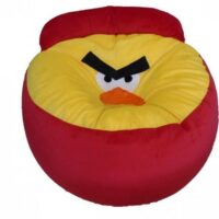 Ghế Lười Angry Bird (80 X 30cm) Vải Nhung Lạnh Hàn Quốc