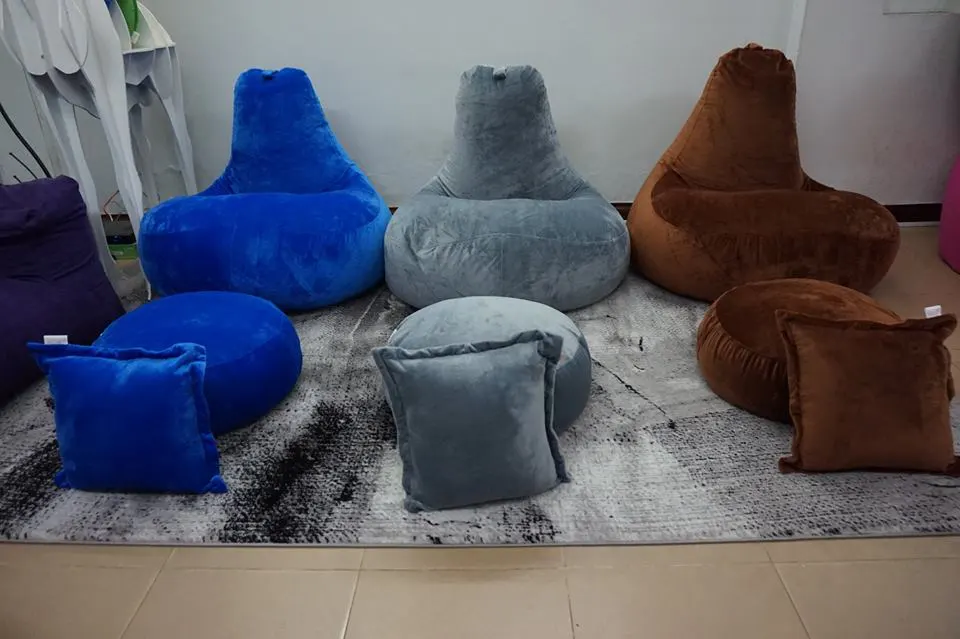 Ghế Lười Gaming (90cm X 1,4m) Nhung Lạnh HQ 1