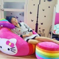 Ghế Lười HELLO KITTY Size XL