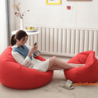 Ghế Lười Giọt Nước ( 80cm0 X 1,1m) Vải Kate Viêt Nam