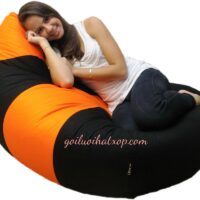 Ghế Lười Giọt Nước Có Tựa Lưng Size L (90 X120cm) Vải Kate