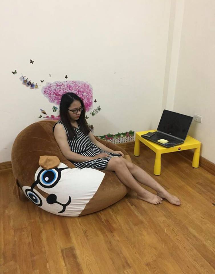 Ghế Lười Hình Thú Size XL (90cm X 140cm) 5