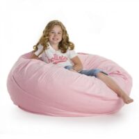 Ghế Lười Hình Trụ Tròn (90 X 45) Vải Kate Việt Nam