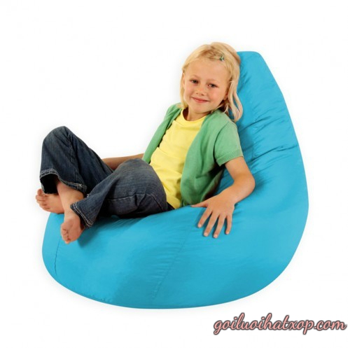 Ghế Lười Quả Lê Tựa Lưng ( 80 X 1,1m) Vải Kate 2