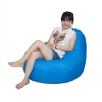 Ghế Lười Quả Lê Xanh Dương(90 X 120cm) Vải Kate Việt Nam