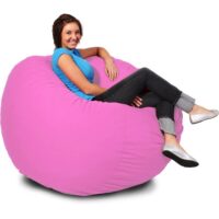 Ghế Lười Trụ Tròn (95 X 45cm) Vải Nhung Lạnh Hàn Quốc