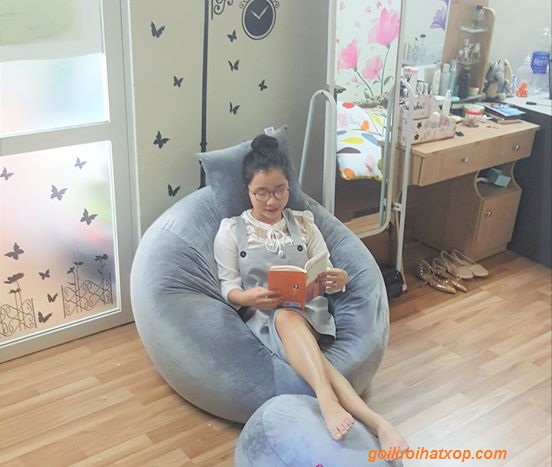 Gối Lười Giọt Nước (90x120) Vải Kate Việt Nam 1