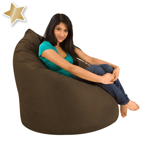 Gối Lười Giọt Nước Nâu (60 X80) Vải Nhung Hàn Quốc 2