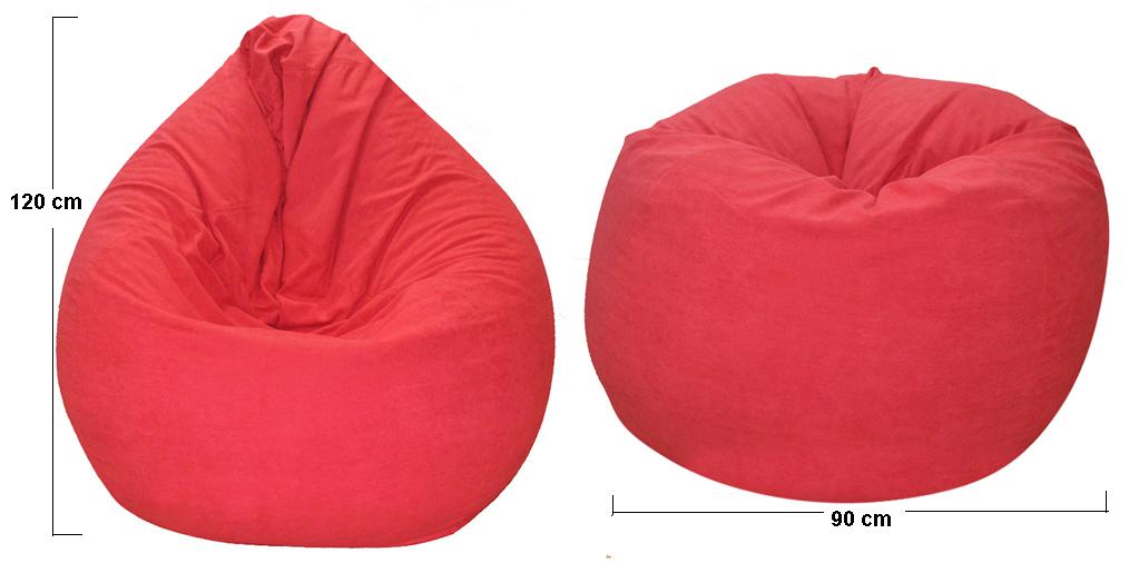 Gối Lười Hình Giọt Nước (90 X 120cm) Vải Nhung Lạnh Hàn Quốc 1