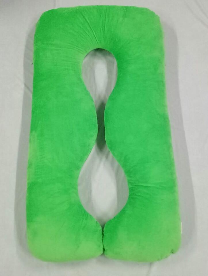 Gối ôm Bà Bầu GOB01 Vải Nhung Lạnh Hàn Quốc