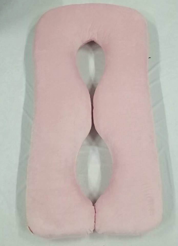 Gối ôm Bà BầuGOB11 Vải Nhung Lạnh Hàn Quốc