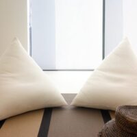 Ghế lười Kim tự tháp (70x100 cm) vải Nhung lạnh hàn Quốc